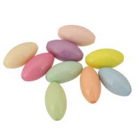 Acryl Schmuck Perlen, oval, DIY, keine, 13x7x7mm, Bohrung:ca. 1mm, ca. 1100PCs/Tasche, verkauft von Tasche