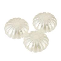 Perles acryliques lustres, Acrylique, DIY, blanc Environ 2.5mm, Environ Vendu par sac