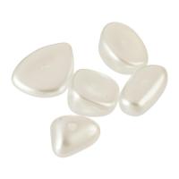 Perles acryliques lustres, Acrylique, DIY & normes différentes pour le choix, blanc Environ 1mm, Environ Vendu par sac