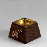 Buy Incense Holder and Burner in Bulk , Wood, half handmade, for home and office & durable 