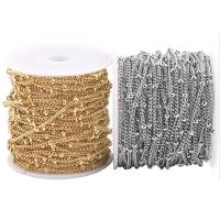 Stainless Steel Ball Chain, 304 Stainless Steel, plated 