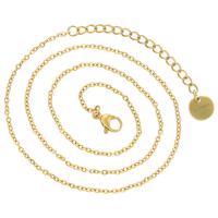 Titanium Steel Jewelry Necklace, plated, fashion jewelry & Unisex 460mm 