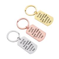 Stainless Steel Key Clasp, 304 Stainless Steel, Vacuum Ion Plating, Unisex 