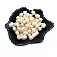 Naturel d'eau douce perles, perle d'eau douce cultivée, poli, DIY, blanc, 5-15mm, Vendu par PC