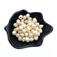 Natürliche Süßwasser, lose Perlen, Natürliche kultivierte Süßwasserperlen, poliert, DIY, weiß, 5-15mm, verkauft von PC