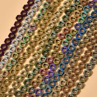 Multicolor Magnetic Hematite Beads, plated, DIY & hollow Approx 0.5mm, Approx 