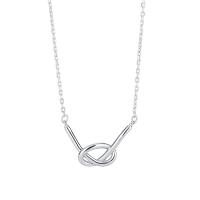 Sterling Silver Jewelry Necklace, 925 Sterling Silver, plated, for woman Approx 15.74 Inch 