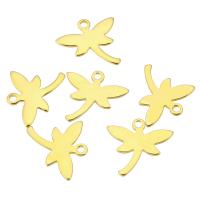 Stainless Steel Animal Pendants, 304 Stainless Steel, Galvanic plating, fashion jewelry & Unisex, golden Approx 1mm 
