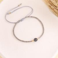 Glass Seed Beads Bracelets, Seedbead, braided bracelet & for woman 250mm 