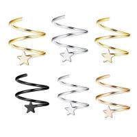 Titanium Steel Piercing Earring, Helix, Vacuum Ion Plating, fashion jewelry & Unisex 