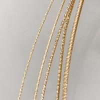 Gold Filled Wire, 14K gold-filled, for woman 