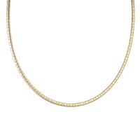 Brass Jewelry Necklace, fashion jewelry & for woman 430mm 