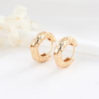 Brass Huggie Hoop Earring, gold color plated, fashion jewelry & for woman 