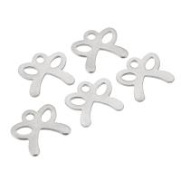 Stainless Steel Pendants, 201 Stainless Steel, Bowknot, fashion jewelry & Unisex, original color Approx 1mm 
