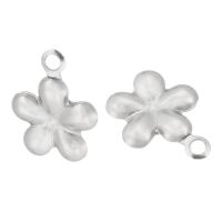 Stainless Steel Flower Pendant, 201 Stainless Steel, petals, fashion jewelry & for woman, original color Approx 1mm 