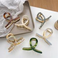 Hair Claw Clips, Acetate, with Zinc Alloy, handmade, fashion jewelry & for woman 