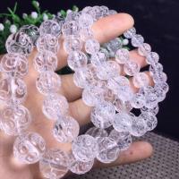 Natural Clear Quartz Beads, Round, polished, DIY & carved clear 