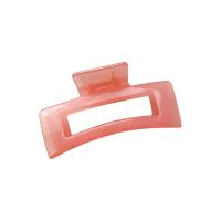Hair Claw Clips, PC Plastic, polished, for woman 