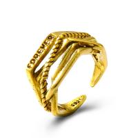 Палец кольцо-латунь, Латунь, Другое покрытие, ювелирные изделия моды & Мужская, Много цветов для выбора, 23mm, продается PC