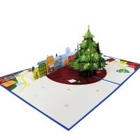 бумага 3D открытка, Рождественская елка, Печати, Складной продается PC