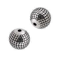 Stainless Steel Beads, 304 Stainless Steel, Flat Round, blacken, original color Approx 1.5mm 