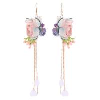 Fashion Fringe Earrings, Zinc Alloy, with Plastic, fashion jewelry & for woman 