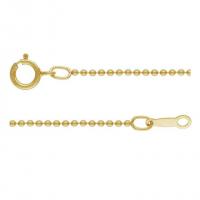 Oro-llenado Collar de cadena, 14K lleno de oro, unisexo & diverso tamaño para la opción, dorado, Vendido por UD