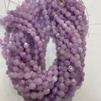 Natural Amethyst Beads, Round, Star Cut Faceted & DIY purple Approx 14.96 Inch 