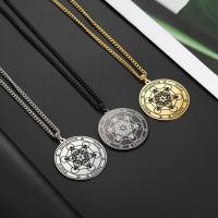 Stainless Steel Jewelry Necklace, 304 Stainless Steel, Vacuum Ion Plating, fashion jewelry & Unisex Approx 23.62 Inch 