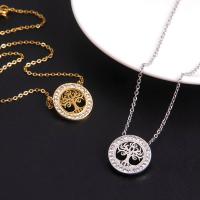 Stainless Steel Jewelry Necklace, 304 Stainless Steel, with 1.97inch extender chain, Vacuum Ion Plating, fashion jewelry & for woman & with rhinestone Approx 17.72 Inch 