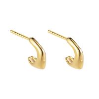 Sterling Silver Stud Earring, 925 Sterling Silver, plated, for woman 10.09mm 