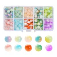 Glass Beads, with Plastic Box, stoving varnish, DIY, mixed colors 
