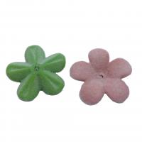 Frosted Acrylic Beads, Flower, DIY Approx 