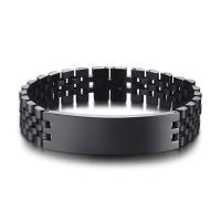 Titanium Steel Bracelet & Bangle, plated, Unisex 