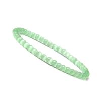 Gemstone Bracelets, Natural Stone, with Elastic Thread, Round, fashion jewelry & Unisex 4mm Approx 16.8 cm, Approx 