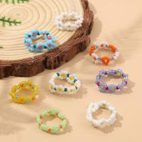 Seedbead anillo, Joyería & para mujer, más colores para la opción, 6-10cm, Vendido por UD