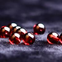 Natural Garnet Beads, Round, polished, DIY wine red color 