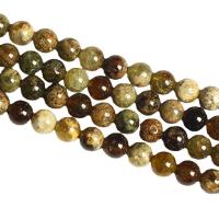 Natural Garnet Beads, Round, polished, DIY green Approx 14.96 Inch 
