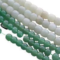 Grün Aventurin Stein Perlen , Grüner Aventurin, Eimer, poliert, DIY & verschiedene Größen vorhanden, keine, verkauft von Strang
