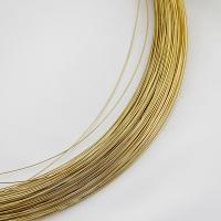 Brass Wire, 14K gold plated, DIY 