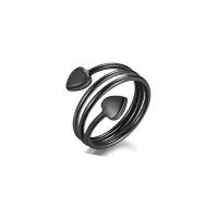 Палец кольцо-латунь, Латунь, Сердце, Другое покрытие, С магнитным & Женский, Много цветов для выбора, 4mm, продается PC
