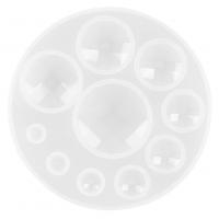Juego de moldes de epoxi DIY, silicona, Bricolaje, Blanco, 96x10mm, Vendido por UD