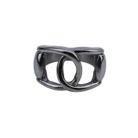 Titanium Steel Finger Ring, Unisex 15mm 
