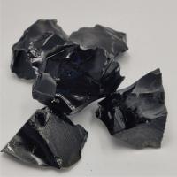 Obsidian Decoration, irregular, natural, for home and office 