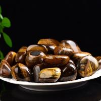 Tiger Eye Decoration, irregular, polished, for home and office 