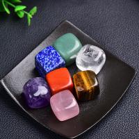 Gemstone Decoration, Quartz, irregular, polished, for home and office & 7 pieces, 20mm 