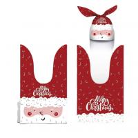 EVA Bolsa de regalos de Navidad, estampado, Diseño de Navidad, más colores para la opción, 140x30x230mm, Vendido por UD