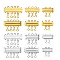 Zinc Alloy Multi-Strand Clasp, plated, DIY & with magnetic 