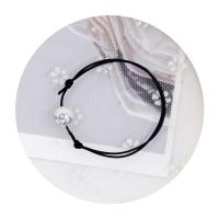 Fashion Create Wax Cord Bracelets, Flat Round, Adjustable & fashion jewelry & Unisex 12mm cm 