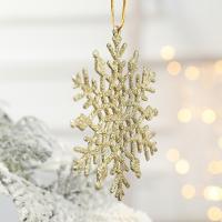 Christmas Hanging Decoration, Plastic, Snowflake, DIY 